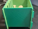 Doll Miniature Bed, Interlocking Connections-6