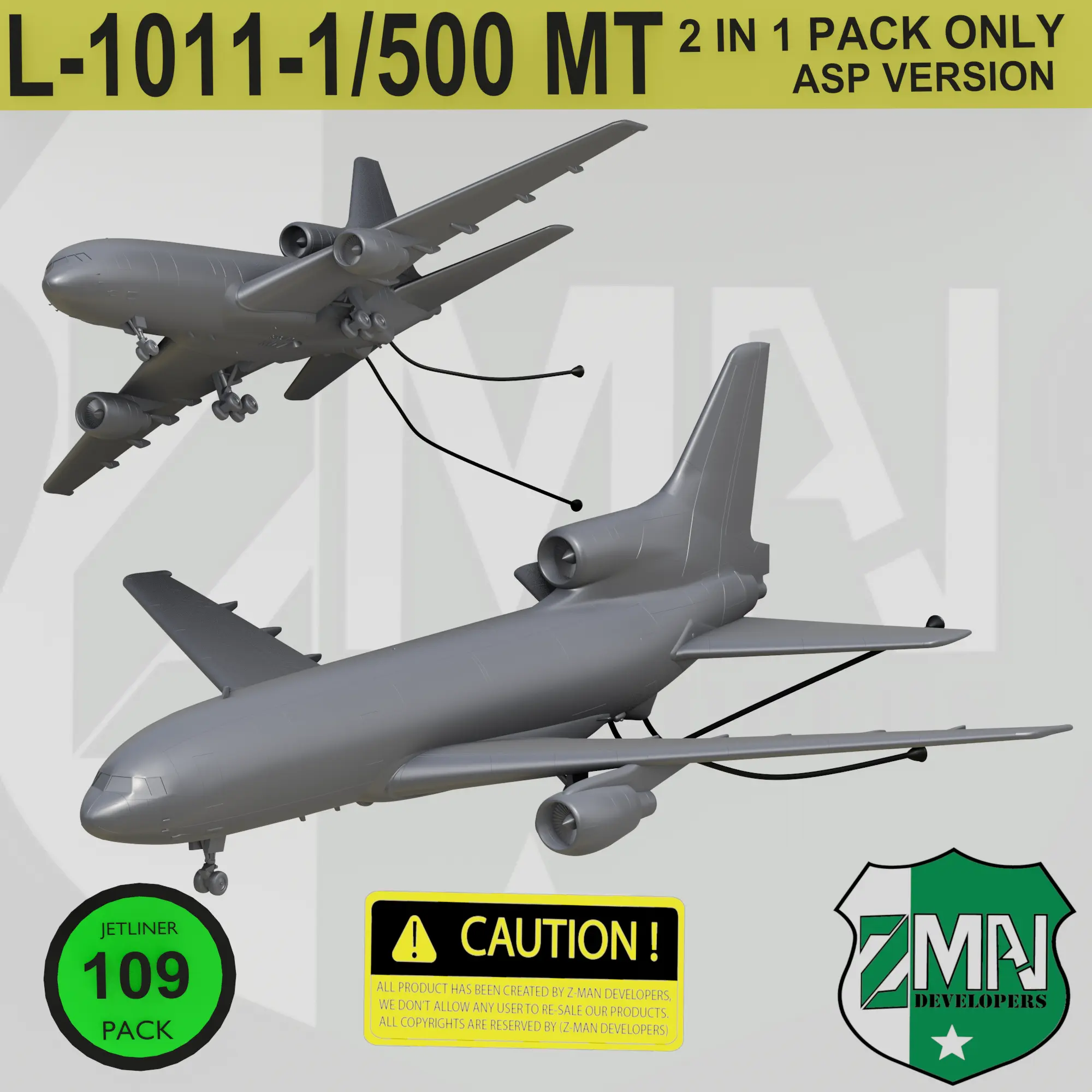L-1011-385 RAF ( SINGLE ASP+STAND) STYLE-J