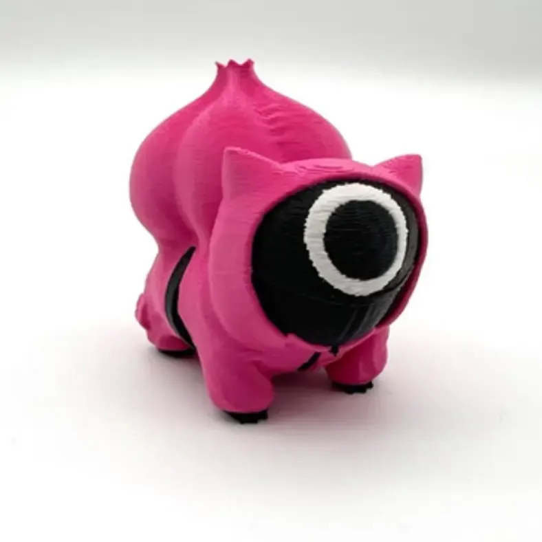 figurine pokémon Bulbizarre squid game 
