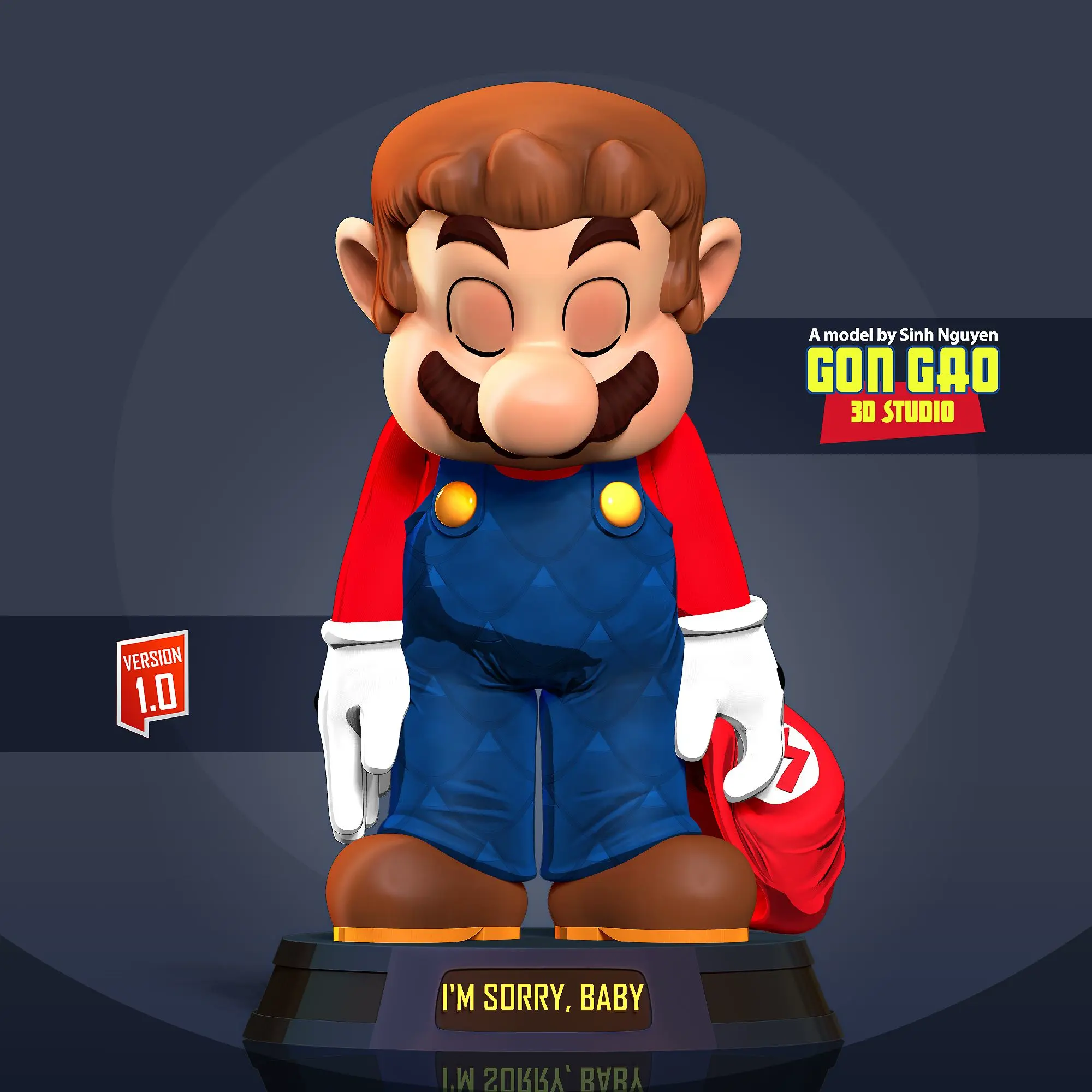 Mario is sorry