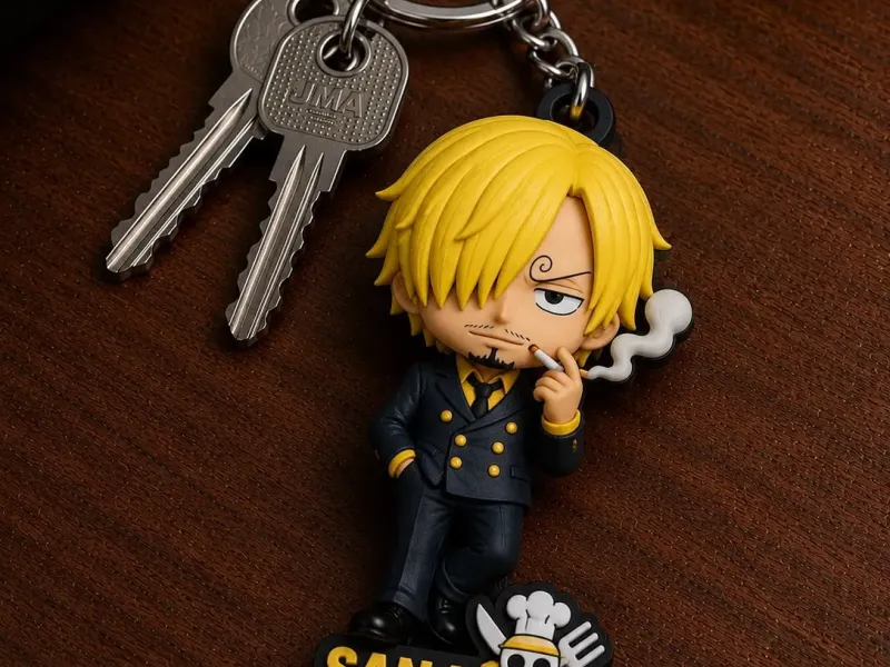 Portachiavi 3D di Sanji – One Piece