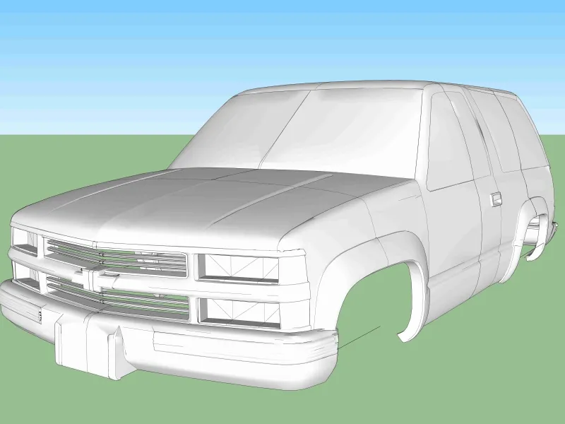 CHEVY BLAZER 10. ÖLÇEK