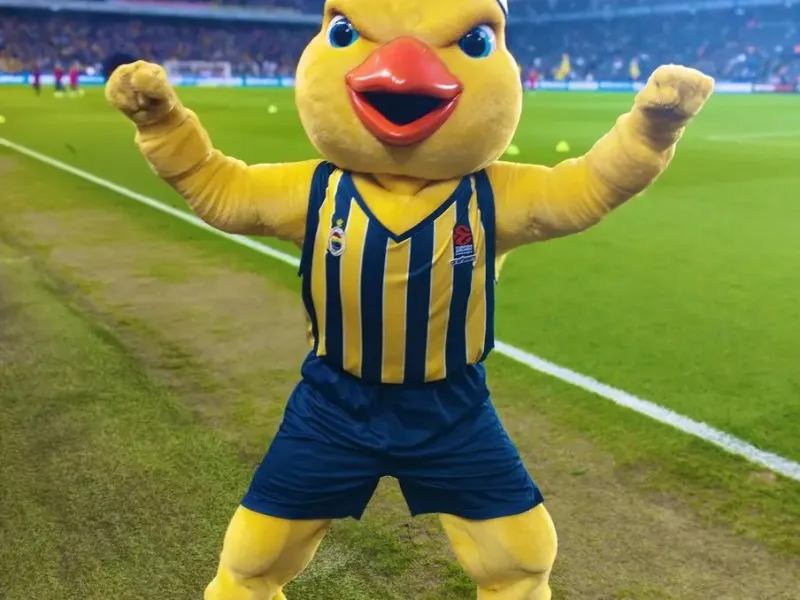 FENERBAHÇE YELLOW MASKOT