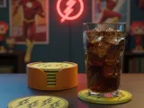 FLASH COASTERS AND HOLDER-0