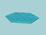 Hexagonal Wall Panel A21 - Interior Home Decor-2