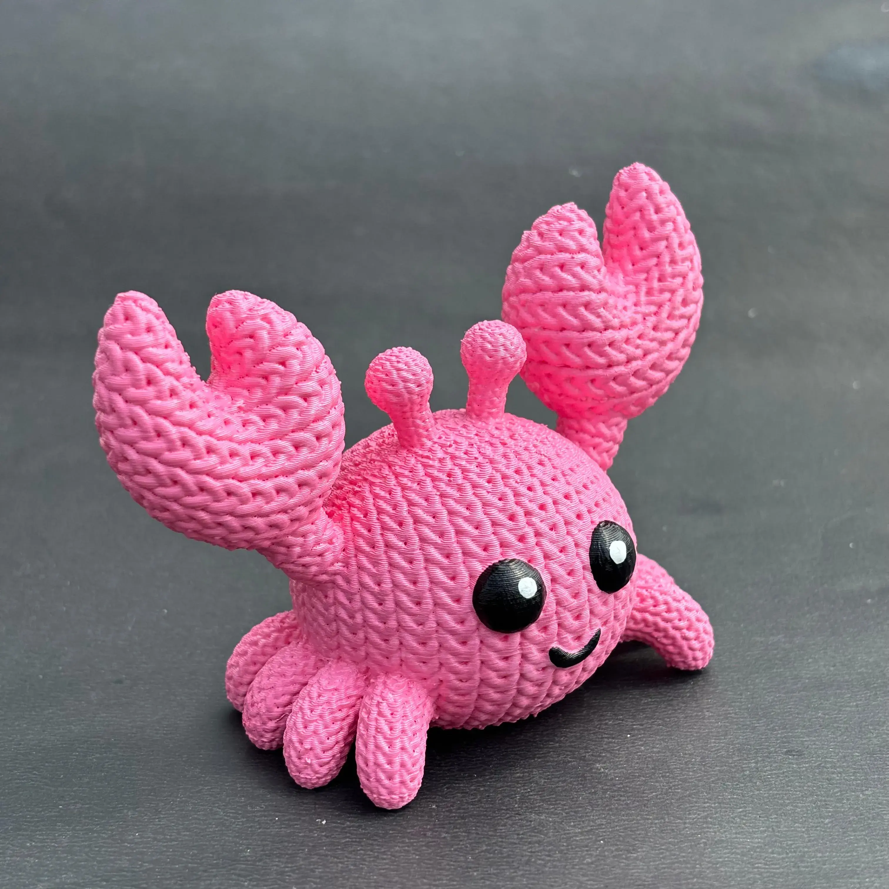Knitted Crab