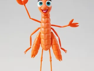 SHOCK CRAB KEYCHAIN
