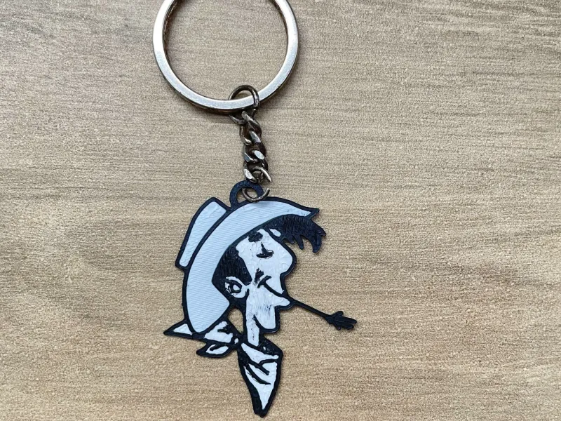 Llavero Lucky Luke