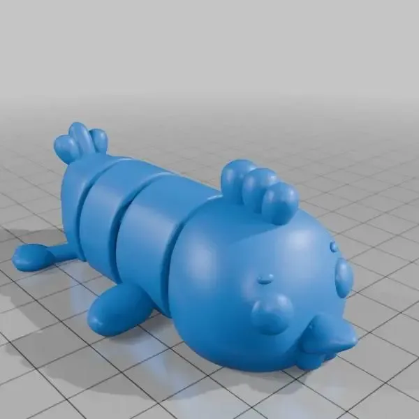 3D Printer Files | 3MF File | Articulated Chicken | Creality Cloud