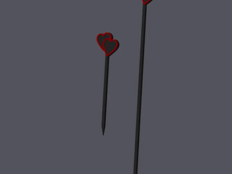 Woven Hearts - Cocktailset with stick and pick v1