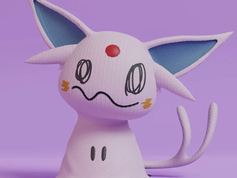 Pokemon - Mimikyu Espeon