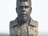 Ron Perlman Low Poly Bust - Character Actor Sculpture-6
