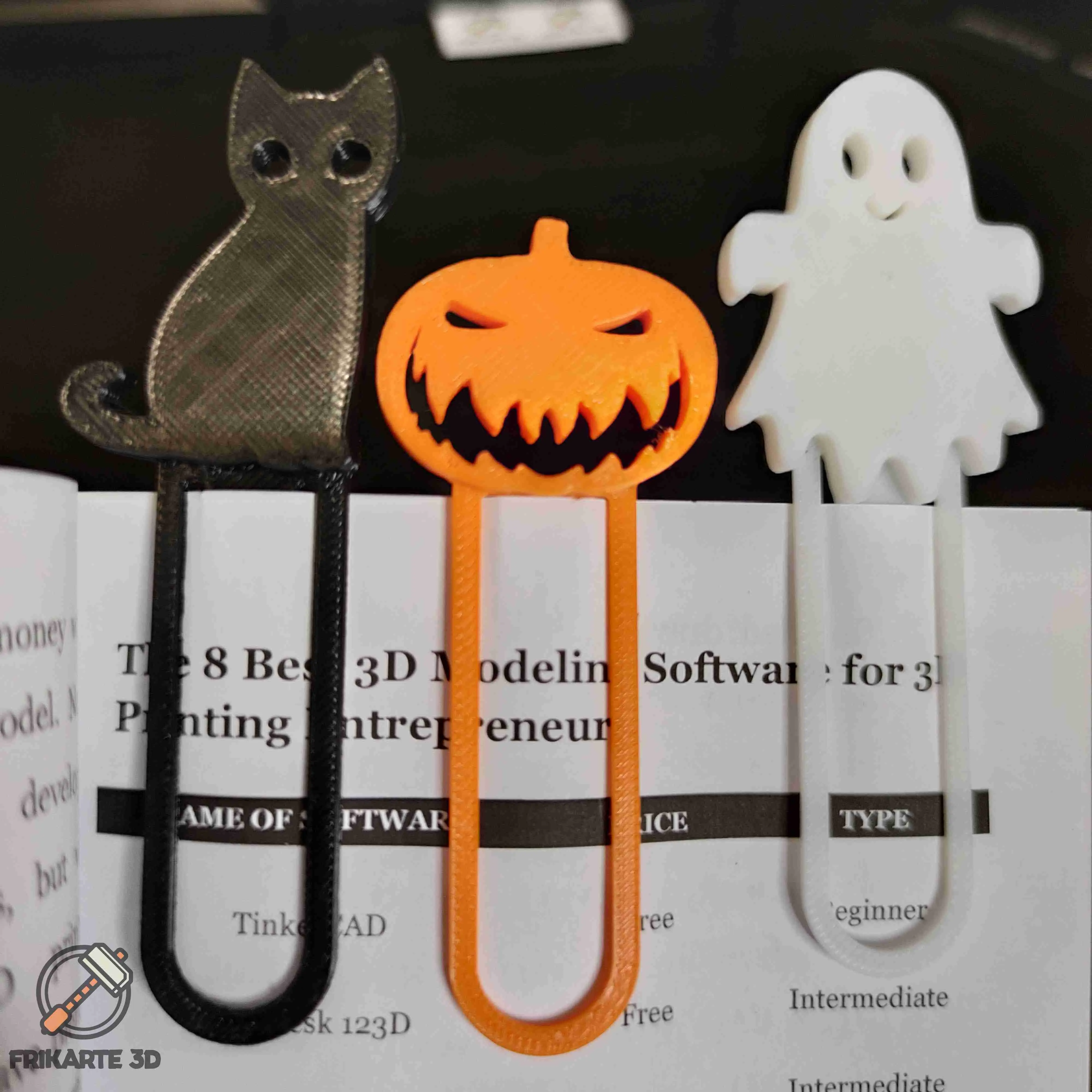 Halloween Bookmark Pack