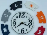 🧩 Modular Puzzle Clock – Customizable Time Planner-4
