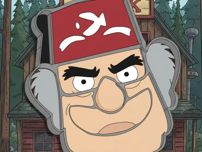 Gravity Falls Stanley Pines Cokkier Cutter
