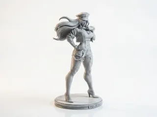 Poison Figurine Gaming Collectible 3D Printable