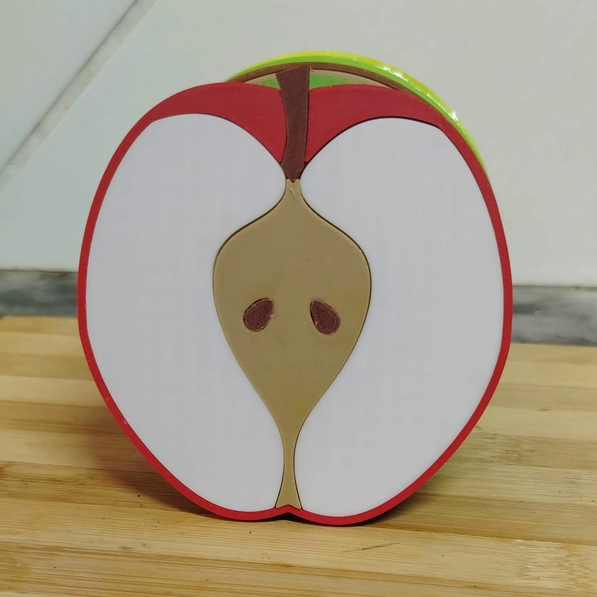 🍉 Fruit Fiesta Stack – 4 Slice Coaster Set 🍍