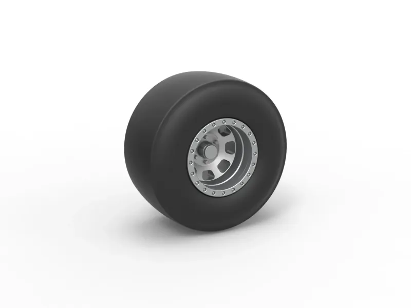 Dragster roue arrière Echelle 1:25