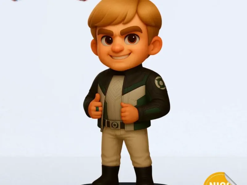 Guy gardner Chibi - Peacemaker
