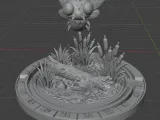 ZIZZIT – Free Toxic/Wind Monster STL | Cards, Base & HP Dial-3