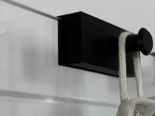 Harken für die Duschwand