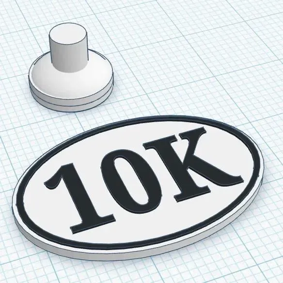 10 k charm