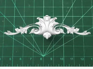 Moldura decorativa para madera 6 (Pattern decor design)
