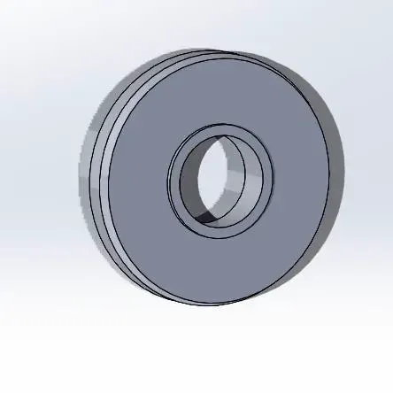 polea multiuso para balero rodamiento 608-2rs