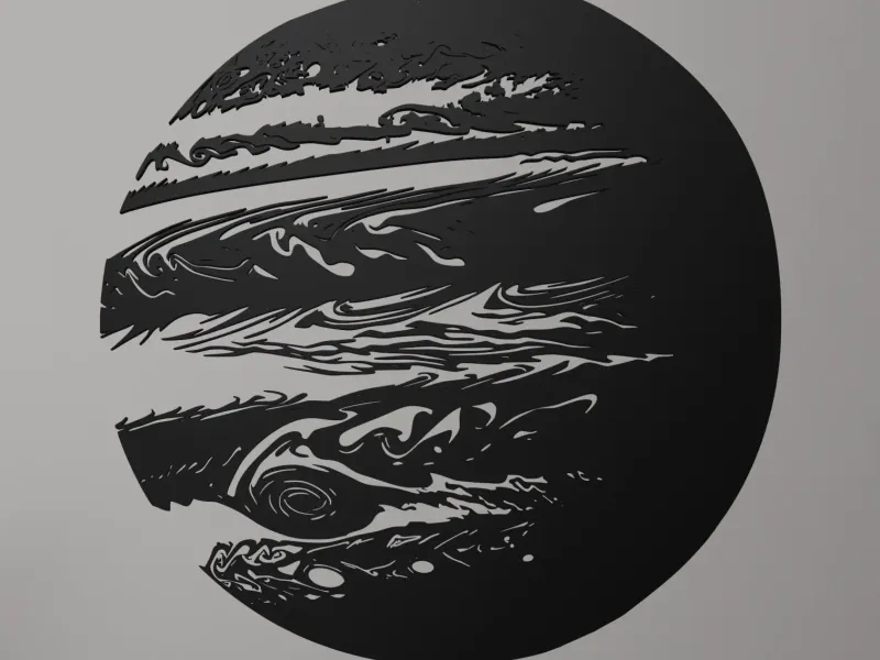 Pianeta Giove Arte da parete