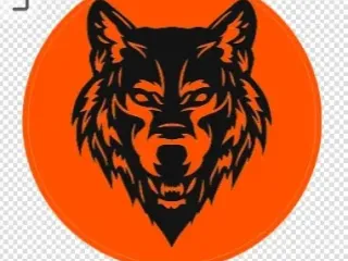 llavero de lobo