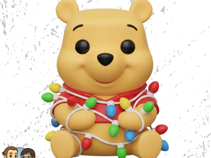 Funko Pop Winnie the pooh christmas lights