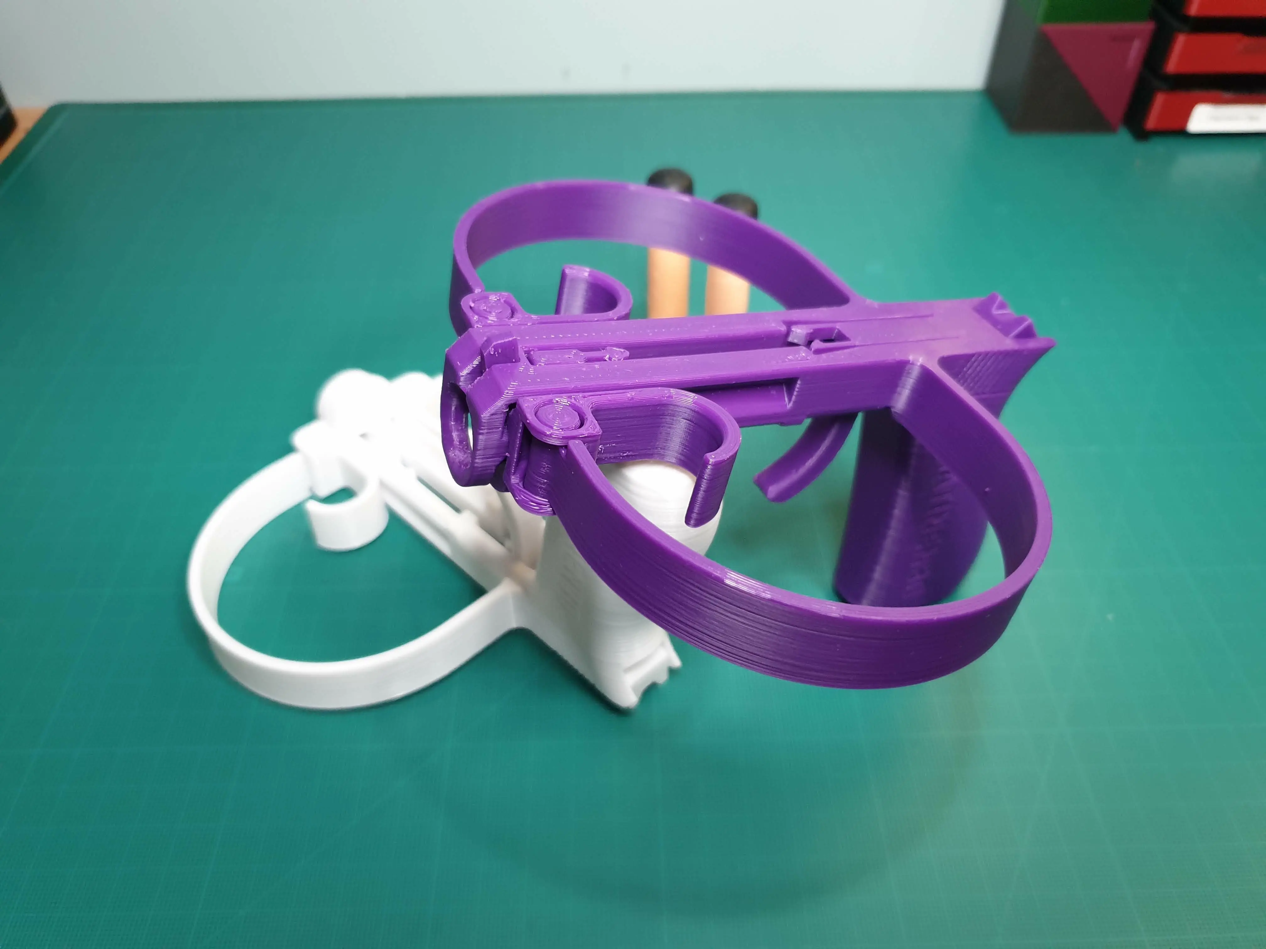 Nerfslinger X-Bow (Print-in-Place Toy Gun)