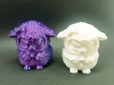 Grumpy Easter Sheep – Chibi-1