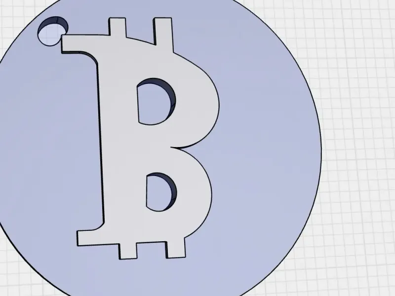 Bitcoin keychain