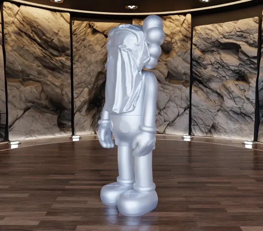 Kaws x Uniqlo Companion Fan Art Spielzeug