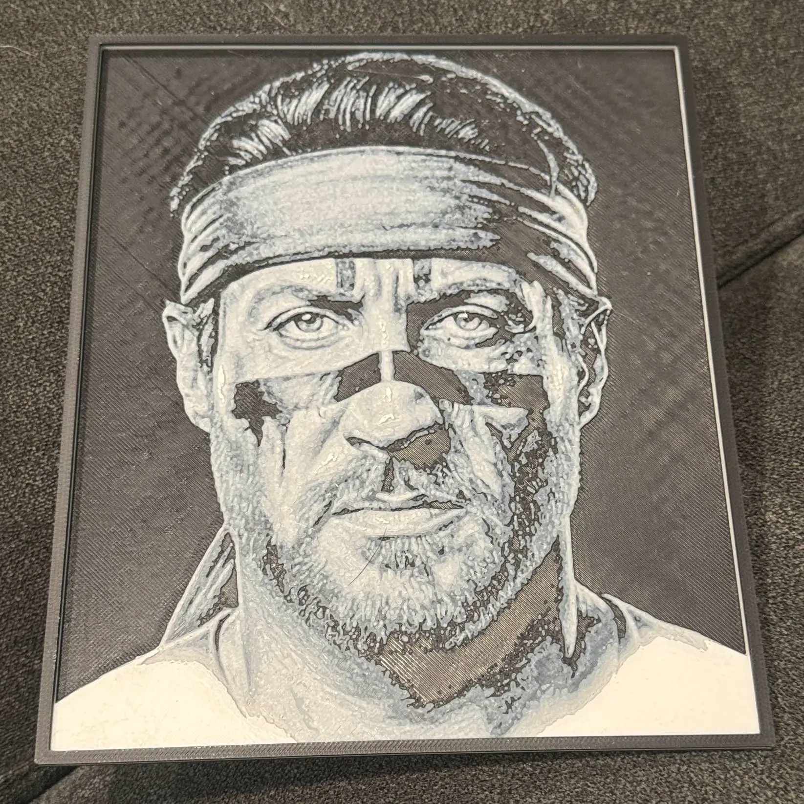 3D Printer Files | 3MF File | HueForge: Rambo | Creality Cloud