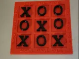 Tic Tac Toe game Board and Letters O and X-2