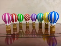 Разноцветный воздушный шар