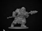 Spearman Dwarf for DnD - Magic Series-3