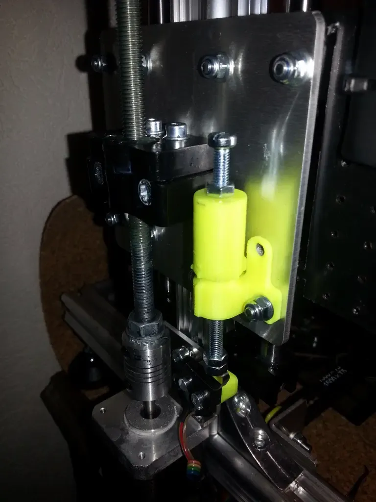 Z-switch setting screw to adjust the 0 point of the z-axis o