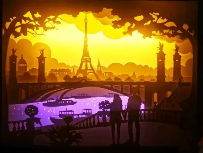 Shadow Box Light- Ține-mă de mână