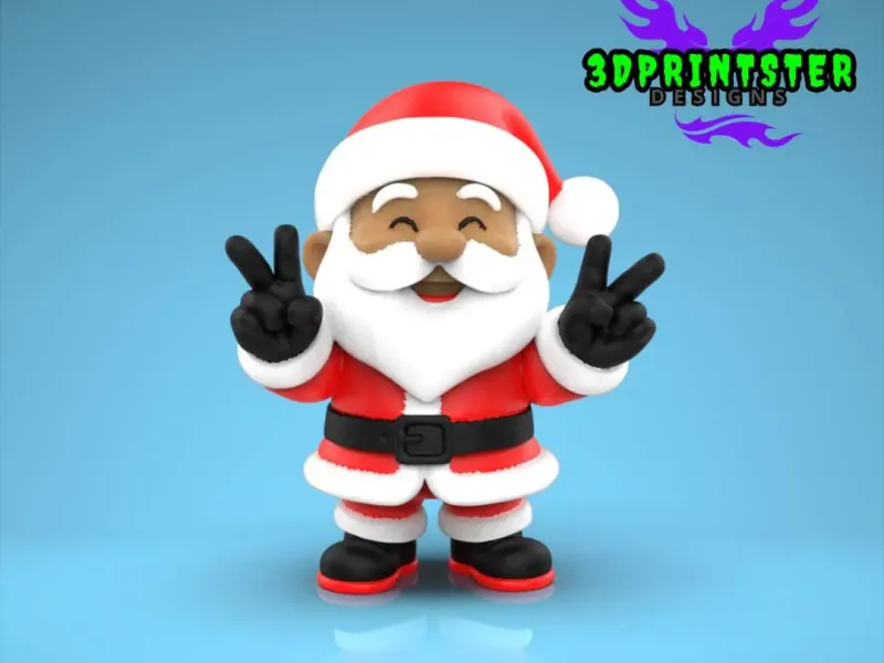 Silly Santa Clause - Peace