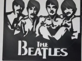 stencil the Beatles