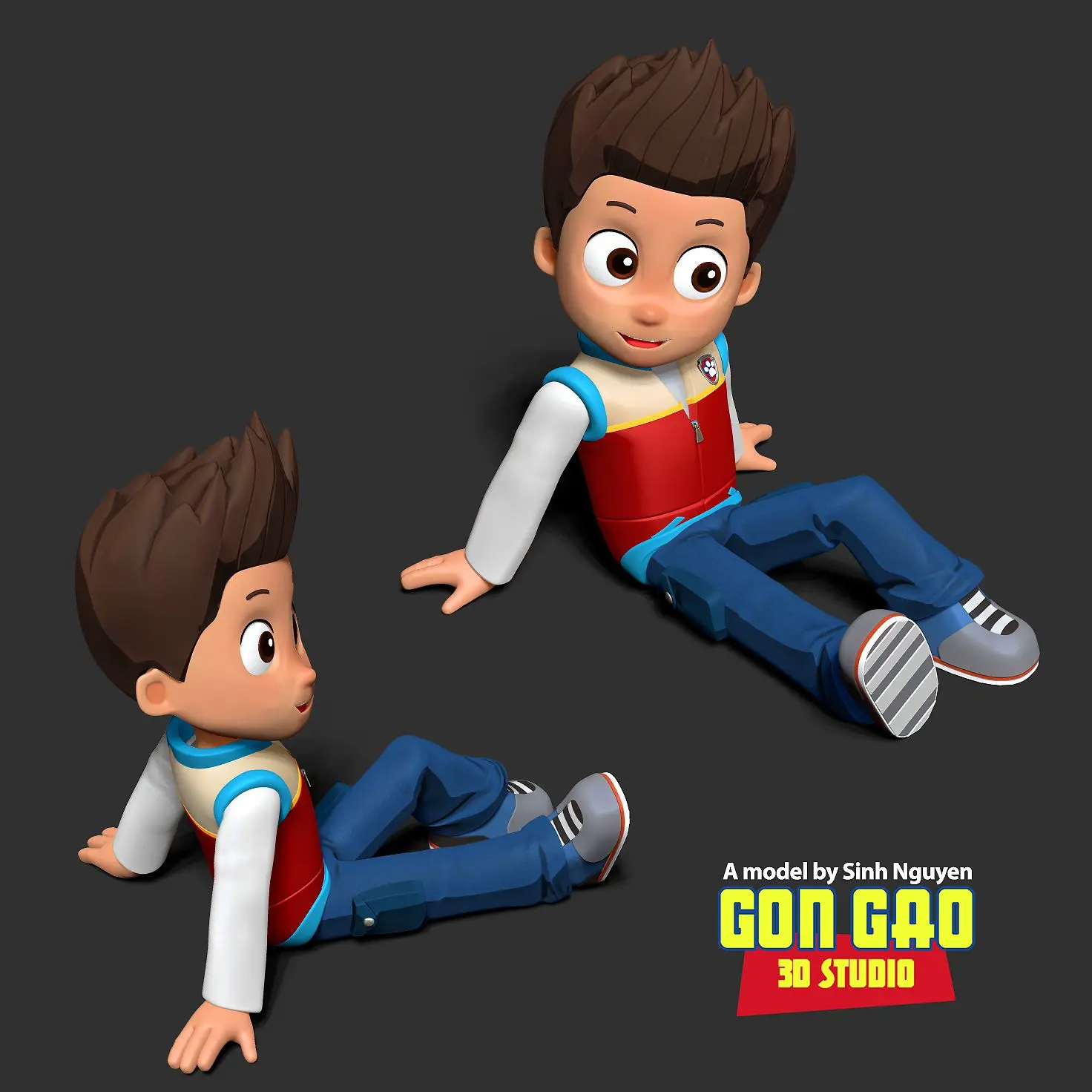 Ryder - Fanart de La Patrulla Canina