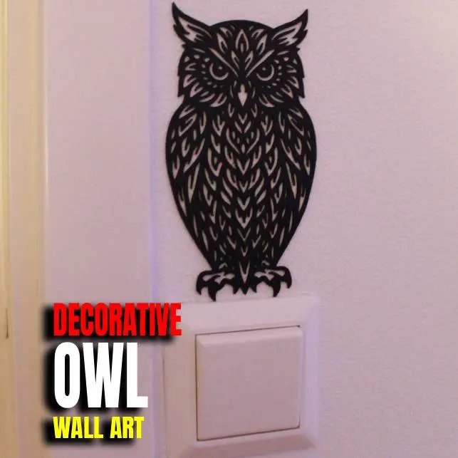 Zentangle Owl | Wall art