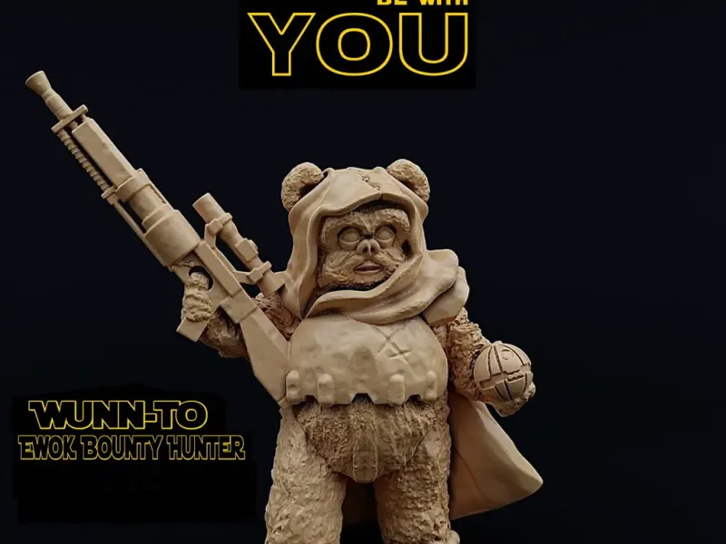 Wunn-To, caçador de recompensas Ewok