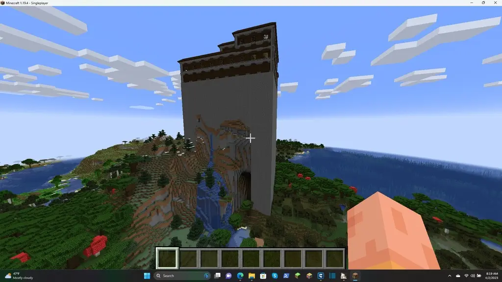 Minecraft Herrenhaus Turm