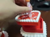 Caja de Pastel en Forma de Corazón-3