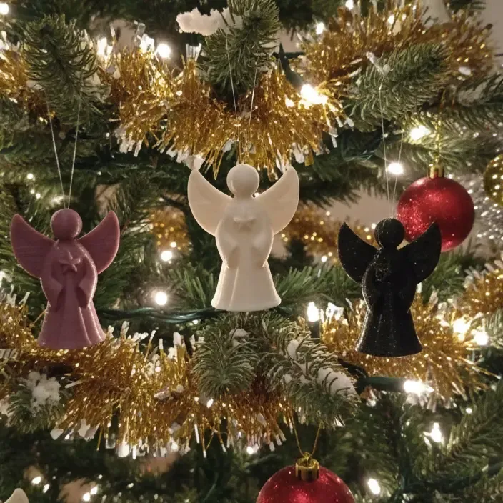 Christmas Angel - Keychain or christmas tree decoration