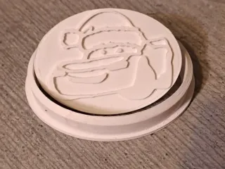 Winter McQueen cookie cutter